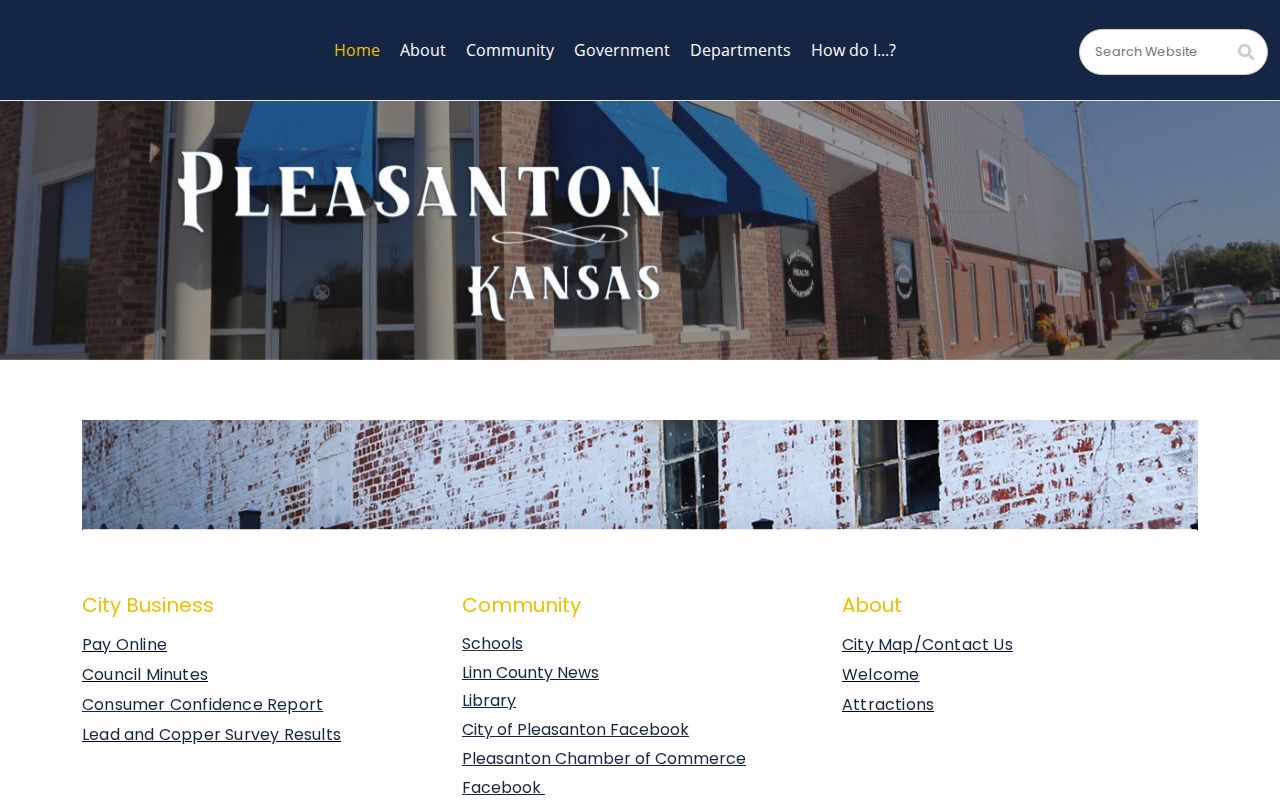 Official City of Pleasanton website used to reach municipal court information